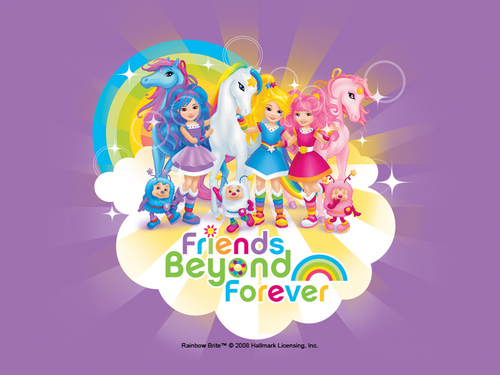  upinde wa mvua Brite "Friends Beyond Forever"