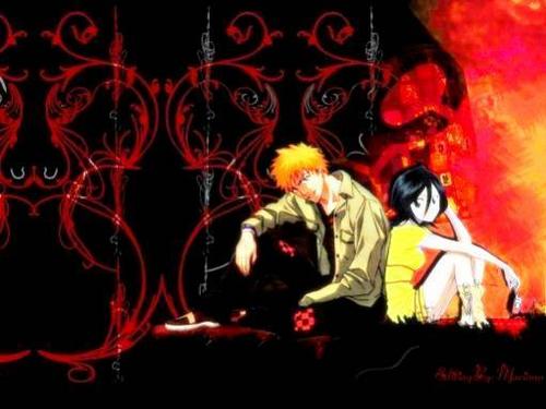  falling in प्यार with Rukia