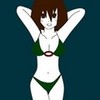 Kaori, my Naruto OC, showing off her swim suit~ Lotus-Flower photo