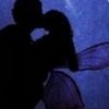 nighttime kiss burgundyeyes photo