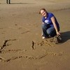 me and my name on bournmouth beach em_em photo