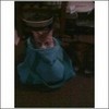 My Gracie in my moms blue bag and Scarlet behind the bag. khfan12 photo